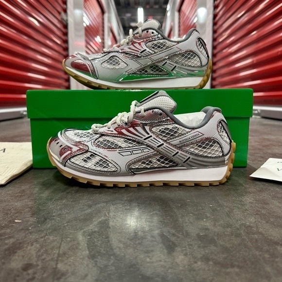 Bottega Veneta Orbit sneaker - “White/Silver”